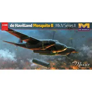 Miglior Prezzo HONG KONG MODEL 1/32 De Havilland Mosquito B, Mk.IV, Series II (with 2 resin figures for free)