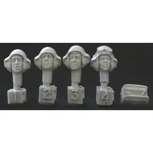 HORNET 4 heads, Israeli AFV helmet, mics, 80s Spedito Oggi