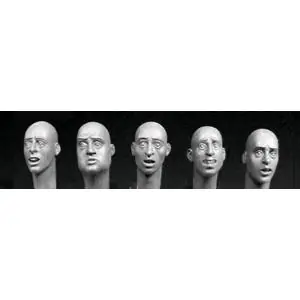 Hornet 5 heads with various SCARED European faces Promozione Esclusiva
