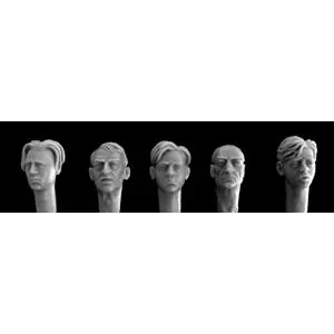 HORNET 5 Heads, (2 old men, 2 youths, 1 boy) Quantità Limitata