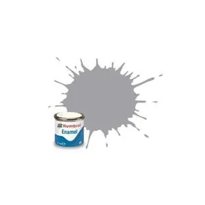 Economico HUMBROL No 147 Light Grey Matt; enamel paint 14 ml