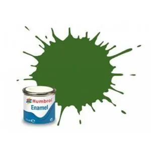 HUMBROL No 30 Dark Green Matt; enamel paint 14 ml Prezzo Conveniente