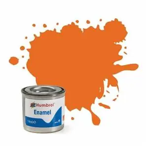 Sconto HUMBROL No 46 Matt Orange Matt ; enamel paint 14 ml