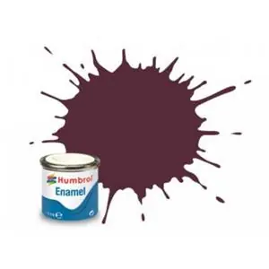 HUMBROL No 73 Wine Matt; enamel paint 14 ml Prezzo Scontato