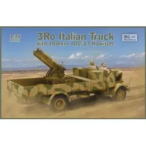 A Buon Prezzo IBG MODELS 1/35; 3Ro Italian Truck with 100/17 100mm Howitzer