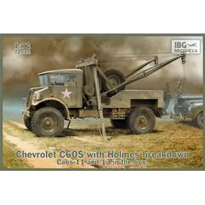 Bestseller IBG MODELS Chevrolet C60S with Holmes breakdown - 1/72 scale