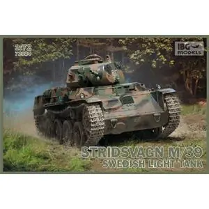 IBG MODELS Stridsvagn m/39 Swedish light tank - 1/72 scale A Buon Prezzo