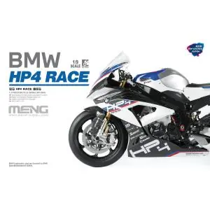 Bestseller MENG MODEL 1/9; BMW HP4 RACE (Pre-colored Edition)