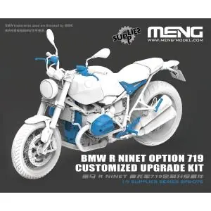 MENG MODEL 1/9; BMW R nineT Option 719 Customized Upgrade Kit (Resin) Prezzo Basso