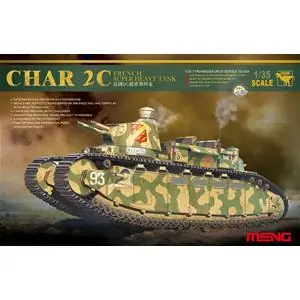MENG MODEL French super heavy tank Char 2C Promozione
