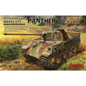Affare MENG MODEL MENG MODEL 1/35; German Medium Tank Sd.Kfz.171 Panther Ausf.A Late