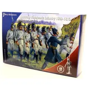 Perry Miniatures 28mm; Austrian (German) Napoleonic Infantry 1809-1815 Saldi