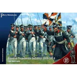 Scelto Dai Clienti Perry Miniatures 28mm; Russian Napoleonic Infantry 1809-1814