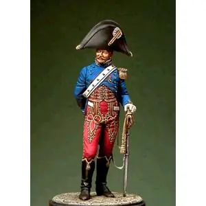 A Buon Prezzo ROMEO MODELS 54 mm. ; Captain of General Staff-Reign of Naples (1811-1815)