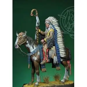 ROMEO MODELS 54 mm. ; Cheyenne Cheaf 19th century - 54mm scale Spedizione Espresso