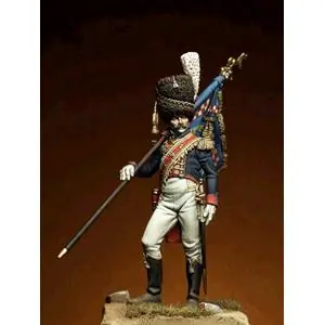 ROMEO MODELS 54 mm. ; Grenadier of the Royal Guard Standard Bearer Officer - K.o.N Acquista Ora