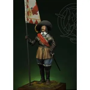 ROMEO MODELS 75 mm. ; Standard Bearer Tercio - Rocroi 1643 Spedito Oggi