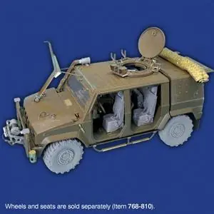 Più Venduto Royal Model 1/35; Lince detail set with photo-etched metal and resin (for Italeri kit)