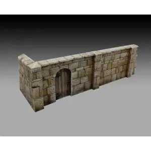 Royal Model 1/35; Wall section ruin Professionale