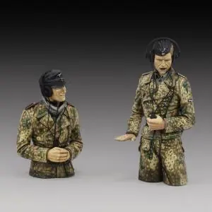 ROYAL 1 16 German SS tank crew in pit dot Part 2 (1 16) Esclusivo