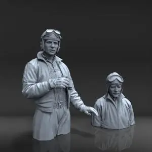 Spedito Oggi ROYAL 1 16 U.S. tank crew WWII - No. 1 (1 16)
