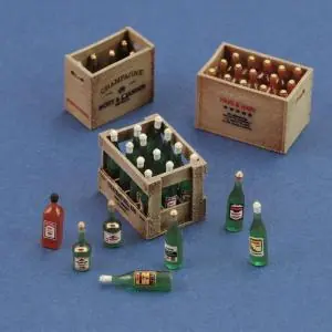 ROYAL 1 35 Champagne, cognac and wine bottles with crates Quantità Limitata