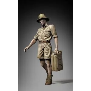 ROYAL 1 35 German DAK soldier hold. jerry can-3D-print (1 35) Promozione