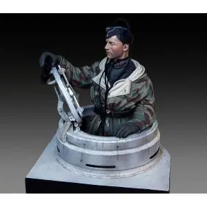 ROYAL 1 35 German Tanker Winter Dress w/Tiger I cupola (1 35) Economico