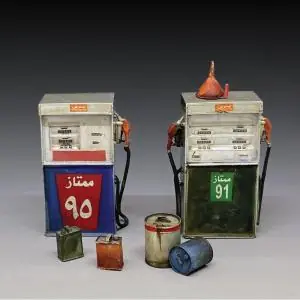 Vendita Finale ROYAL 1 35 Modern Gas pumps Mid Orient 1/35