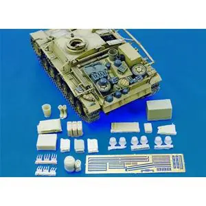 ROYAL 1 35 StuG III G Stowage Set Subito Disponibile