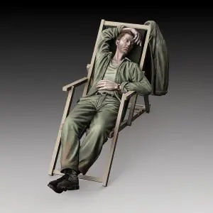 ROYAL 1 35 U.S. soldier who sleeps (1/35) Acquista Ora