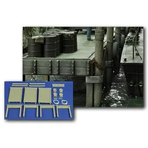 ROYAL 1 35 Wooden Boat Jetty, Pacific WW2 Spedito Oggi