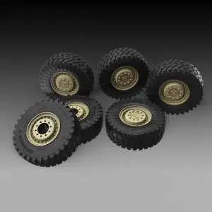 ROYAL 1 66 Cougar-4×4 sagged wheels (1/35) Offerta Lampo