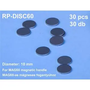 Non Perdere RP TOOLZ 30 steel discs diam. 10mm for Magnetic handle RPT020-MAG60