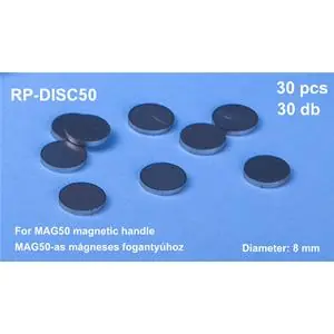 RP TOOLZ 30 steel discs diam. 8mm for Magnetic handle RPT020-MAG50 Affare