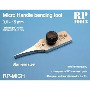 Direttamente Dal Produttore RP TOOLZ Micro Handle bending tool mm.0,6 > 15