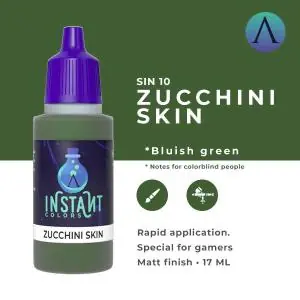 Compra Adesso SCALE75 INSTANT COLOR ZUCCHINI SKIN - waterbased Acrylic paint 17ml
