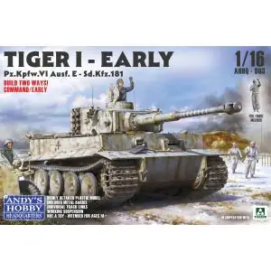 Ultimissimo Modello TAKOM MODEL 1/16; Tiger I Early Pz.Kpfw. VI Ausf. E