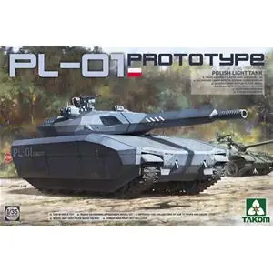 TAKOM MODEL 1 35 Polish PL-01 Prototype light tank Acquista Ora
