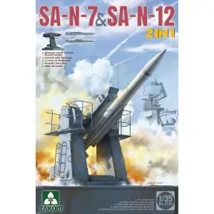 TAKOM MODEL 1 35 Russian SA-N-7 "Gadlfy" & SA-N-12 "Grizzly" SAM Quantità Limitata