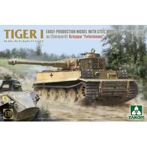 Compra Adesso TAKOM MODEL 1 35 TIGER I EARLY-Steel Wheels/Zimm. - Gruppe Fehrmann