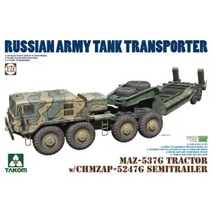 Di Tendenza TAKOM MODEL 1 72 MAZ-537G TRACTOR w/CHMZAP-5247G trailer