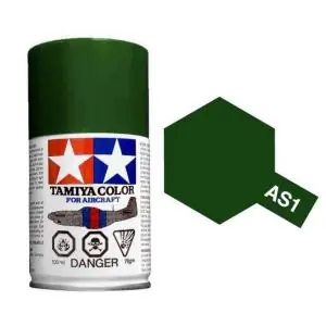 Spedizione Espresso TAMIYA AS1 Dunkelgrün (IJN) matt - Spraydose 100ml