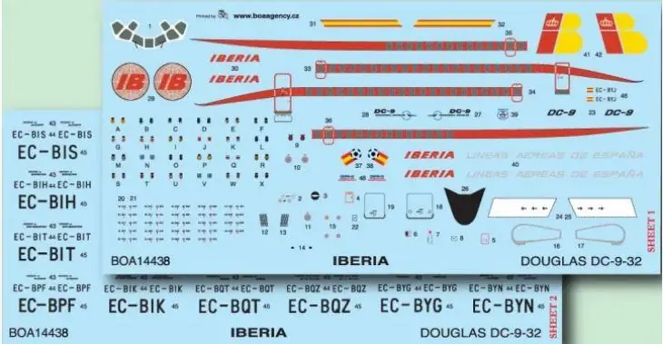 DC-9-32 IBERIA Professionale