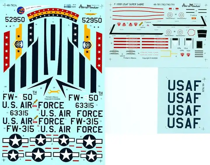 F-100D USAF SUPER SABRE Sconto
