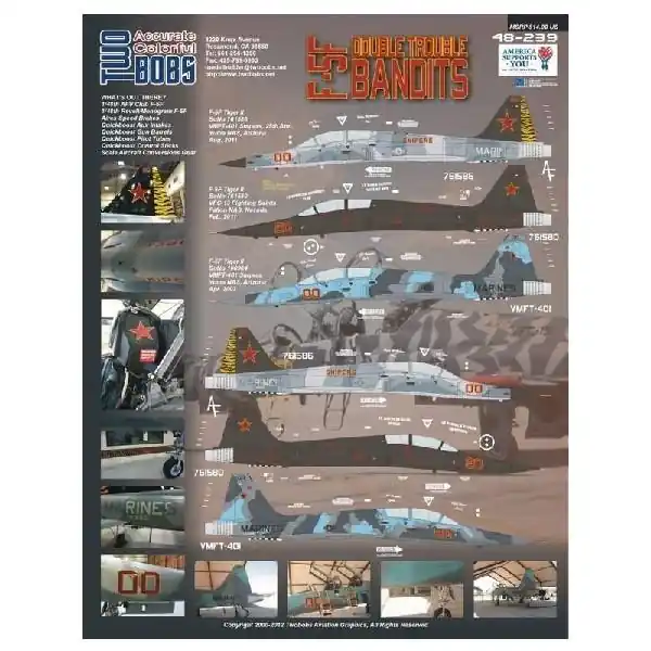 F-5F DOUBLE TROUBLE BANDITS Subito Disponibile