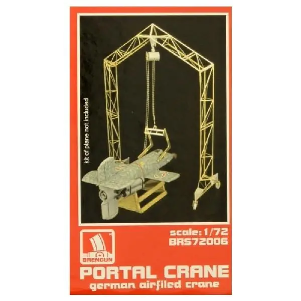 GERMAN AIRFIELD PORTAL CRANE Popolare