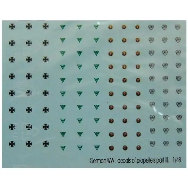 GERMAN WWI PROPELLER LABELS Super Prezzo