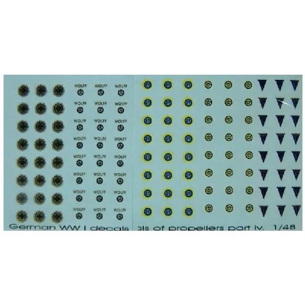 Ultima Occasione GERMAN WWI PROPELLER LABELS