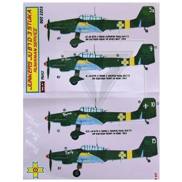 JU 87 D-3 STUKA Ultimissimo Modello